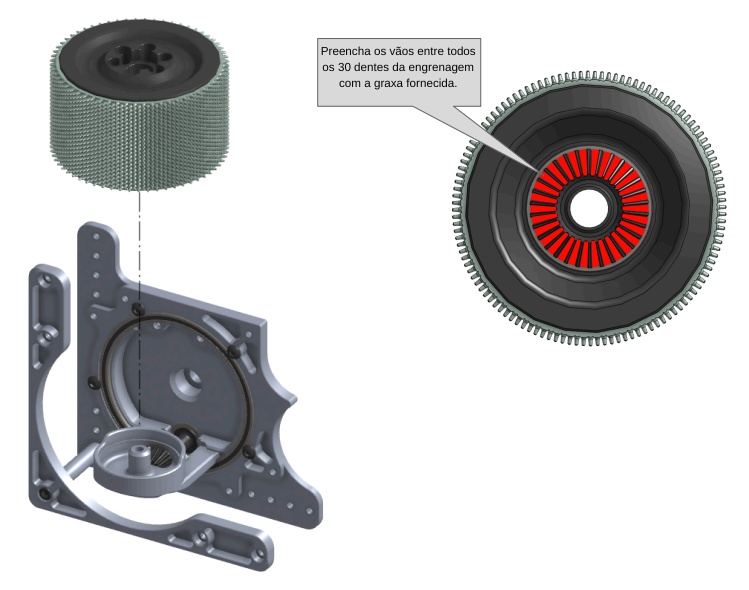 Preencha os vãos entre todos os 30 dentes da engrenagem com a graxa fornecida..png